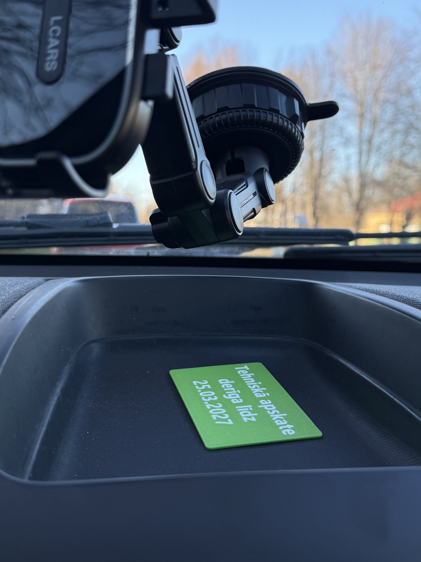 Technical Inspection Reminder Card