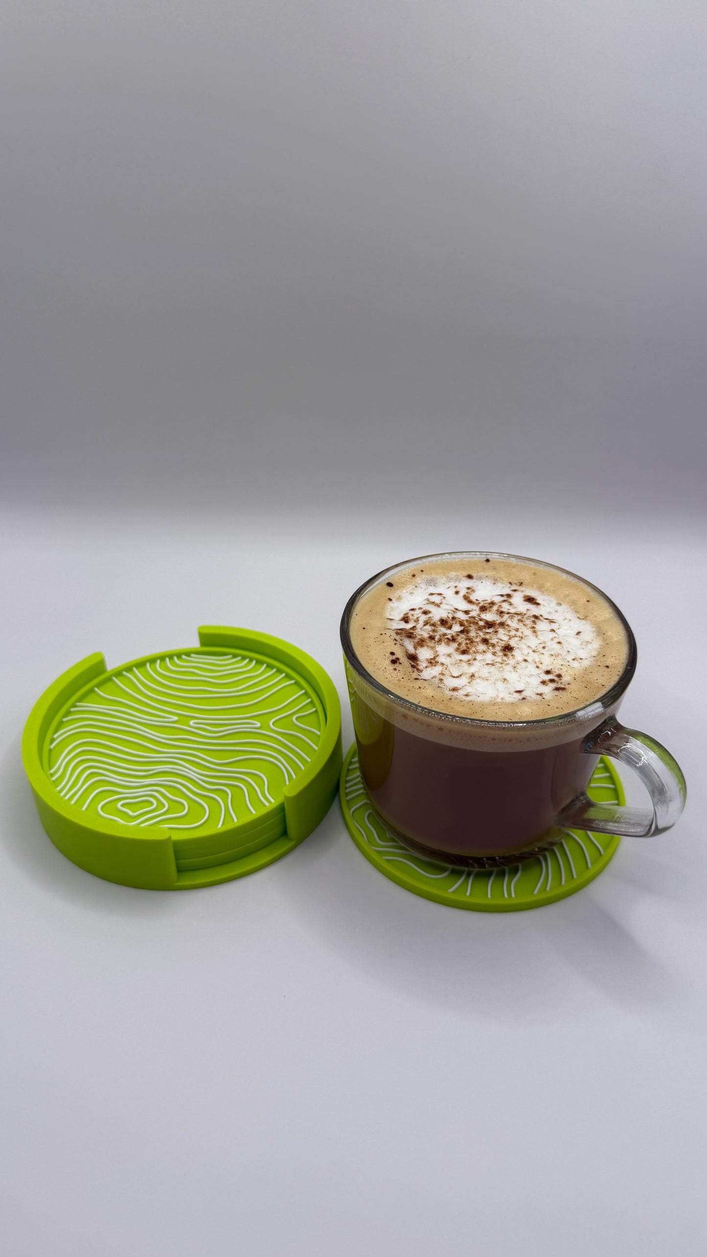 Topogrāfiskās / dziļuma kartes krūžu paliktņu komplekts