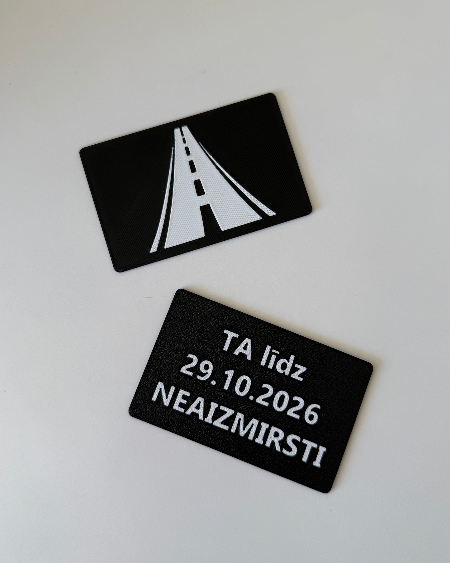 Technical Inspection Reminder Card