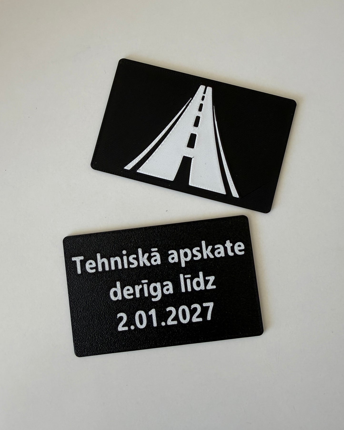 Technical Inspection Reminder Card