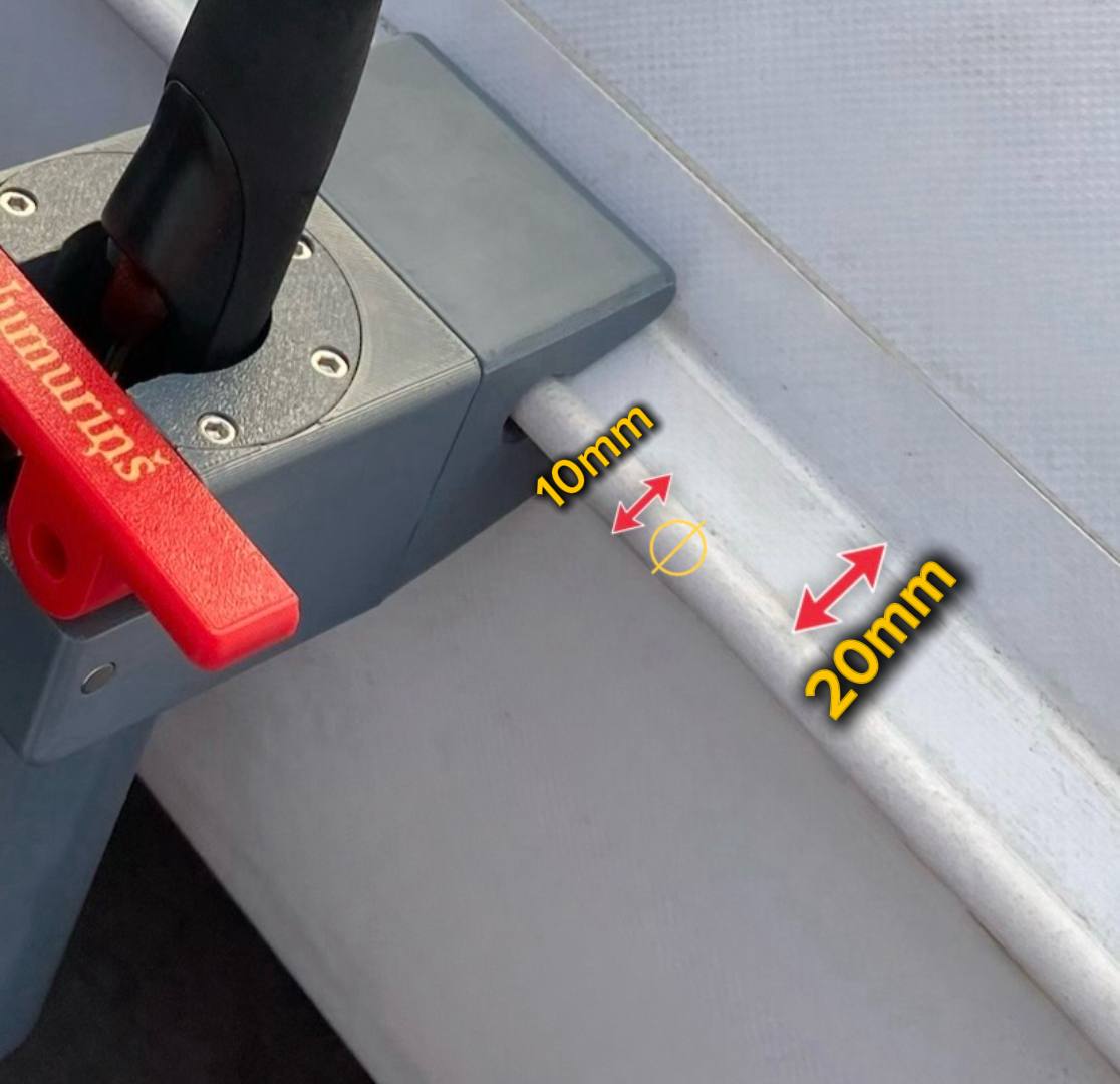 PVC Boat Fishing Rod Holder