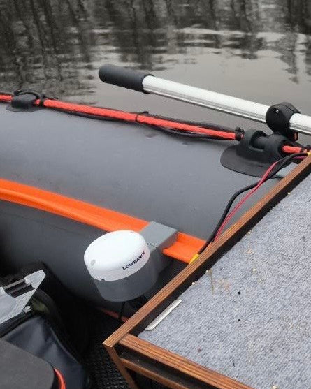 Lowrance Point-1 Mount for PVC Boats (Liktros Rail)